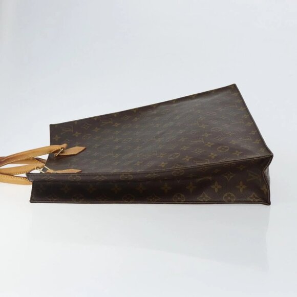 LOUIS VUITTON Monogram Sac Plat Hand Bag M51140 LV Auth 142770 - Picture 7 of 16